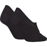 Calvin Klein - Kousenvoetjes - Footies - Zwart - 83% Katoen - Per 2 Paar