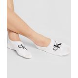 Calvin Klein - Kousenvoetjes - Footies - Zwart - 83% Katoen - Per 2 Paar