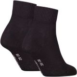 Calvin Klein - Enkelsokken - Katoen - 2 Paar - Zwart