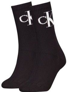 Calvin Klein - Crew Sokken - Zacht - Gekamde Katoen Mix - Per 2 Paar