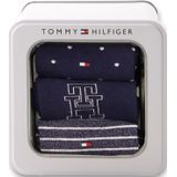 Tommy Hilfiger - Sokken - Marineblauw - 3 Paar Giftbox