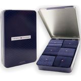 Tommy Hilfiger - Birdey Sock - Sokken - Marineblauw - 6 Paar in Giftbox