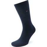 Tommy Hilfiger - 2-Pack Sokken - Blauw - Nylon, Katoen, Stretch - Melange en Stippen Dessin