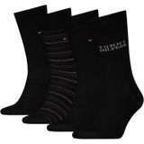 Tommy Hilfiger 4P Men Classic Socks Tin Giftbox Schwarz Gr 39/42 Herren