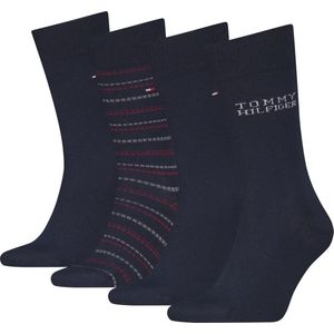 Tommy Hilfiger - Katoenen Sokken - 5-Pack - Wit - 66% Katoen
