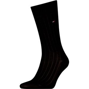 Tommy Hilfiger - Premium Rib Fil d'Écosse - Sokken - Zwart - Heren