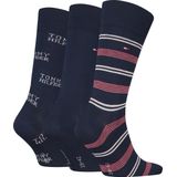 Tommy Hilfiger Socken, (3 Paar), mit auffälliger Musterung, Geschenkbox