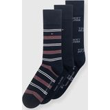 Tommy Hilfiger Socken, (3 Paar), mit auffälliger Musterung, Geschenkbox