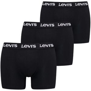 Levi's - Boxershorts Repeat Logo - Zwart - 3-pack
