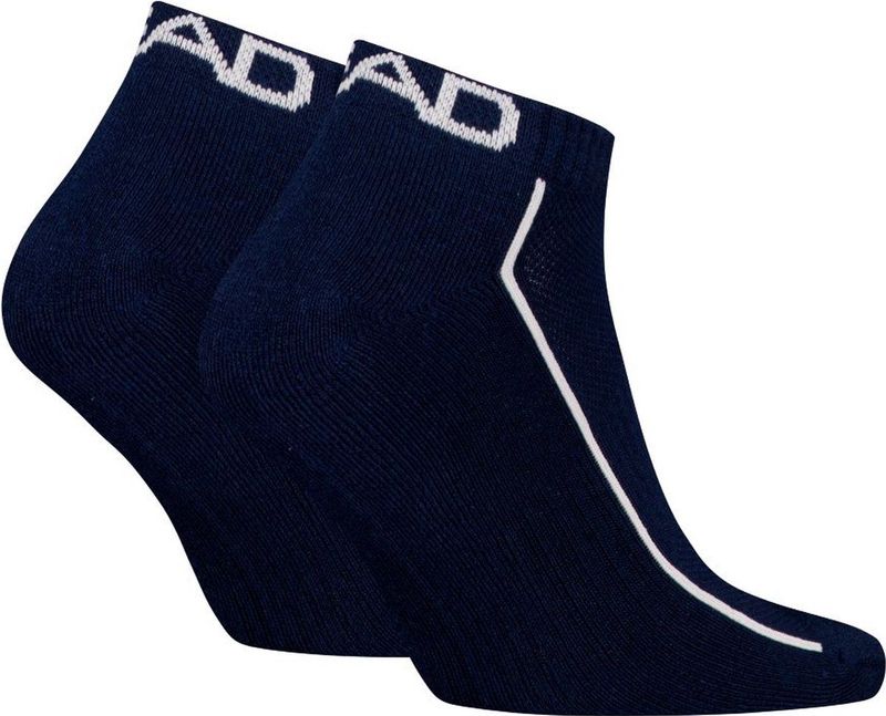 Sneaker Sokken - Wit - 65% Polyester, 25% Katoen, 8% Polyamide, 2% Elastaan - 3 Paar