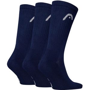 HEAD All Sports Training Crew 3P - sportsokken heren katoen  - Blauw