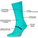 HEAD - Padel Sokken Crew - Aqua - 1-pack