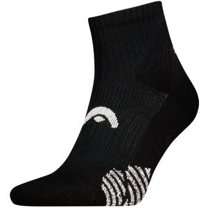 HEAD - Padel Sokken - Zwart - 1-pack - Ademend Materiaal