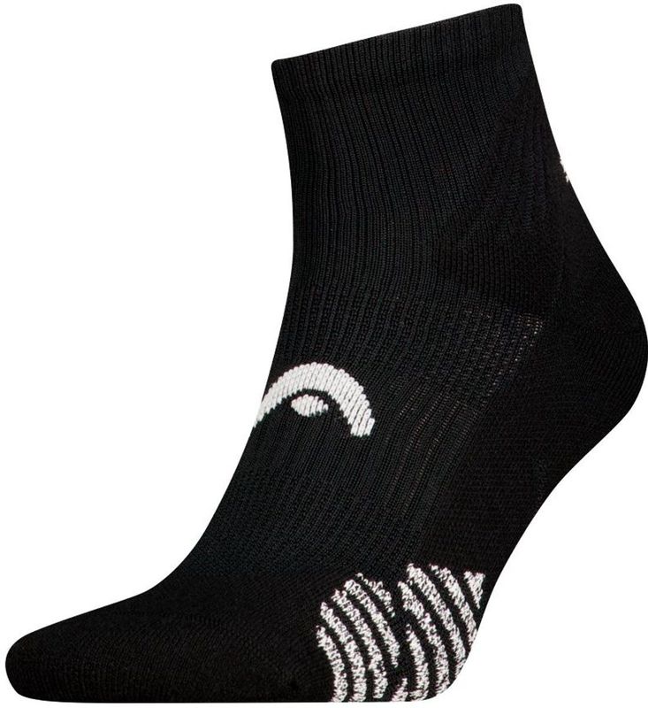 HEAD - Padel Sokken - Zwart - Ademend en Vochtafvoerend - 1 Paar