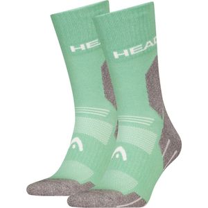 HEAD 2-pack sokken hiking groen & grijs heren