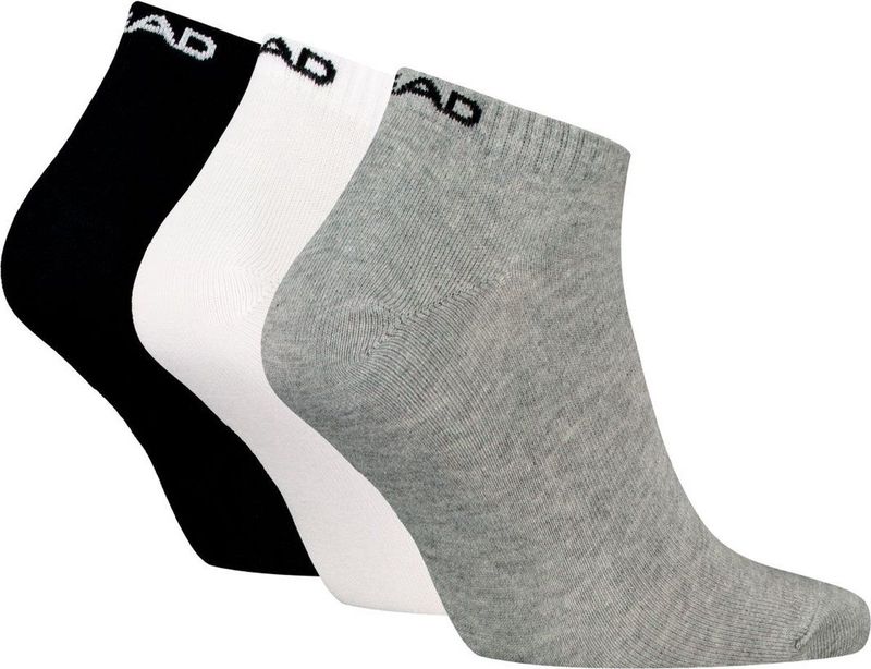 HEAD - Sneakersokken - Wit - 3 Paar - Katoenmix