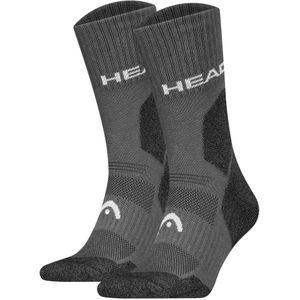 Head - Hiking Crew Sokken - Grijs - Polyester Katoen