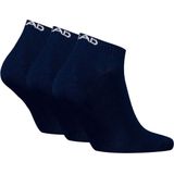 Head - Sneakersokken - Blauw - 3-paar - Katoenen Enkelsokken - Uniseks