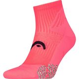 HEAD - Performance Quartersokken - Neon Roze - Unisex