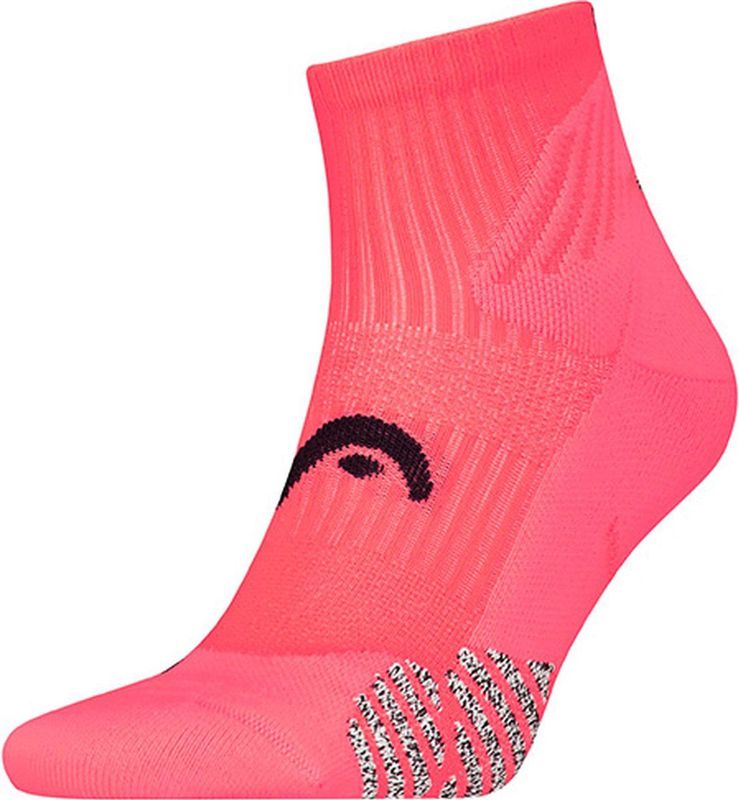 HEAD - Performance Quartersokken - Neon Roze - Unisex