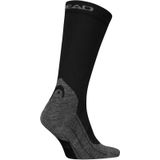 Head - Hiking Cool Crew - Wandelsokken - Zwart - 1-paar - Warme en Ademende Wollen Sokken