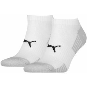 PUMA - Unisex Sneaker Sportsokken - Zwart - Badstof Zool - Ademend