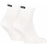 PUMA - Quarter Sportsokken - Zwart - 2 Paar