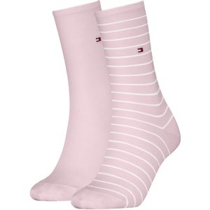 Tommy Hilfiger - TH WOMEN SOCK 2P - Sokken - Light pink - 2 paar