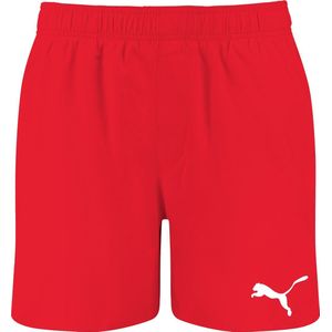 Puma - Mid Shorts - Zwembroek - Rood