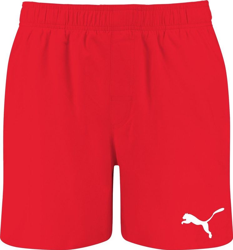 Puma - Mid Shorts - Zwembroek - Rood