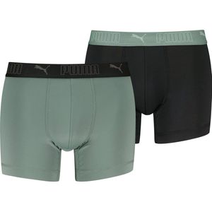 PUMA Boxershorts Set van 2 met Labeldetail