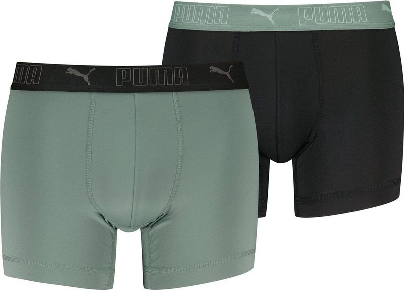 PUMA Boxershorts Set van 2 met Labeldetail