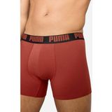 Puma - Boxershorts - 2 Pack - Blauw - Katoen/Elastaan