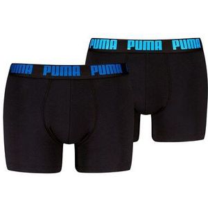 Puma - Everyday Basic - Boxershorts - Black / Blue - 2-pack - Katoen