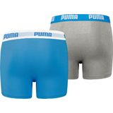 PUMA - Boxershorts - Blauw - Katoen - 2-Pack