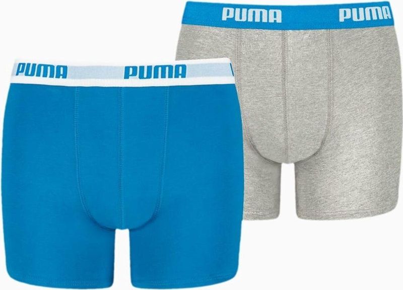 PUMA - Boxershorts - Blauw - Katoen - 2-Pack