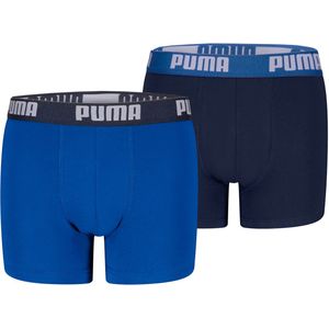 PUMA Everyday Basic Boxer - Navy/Blue - Set van 2