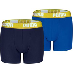 PUMA Everyday Basic Boxer voor jongens (set van 2), Green Combo, 170-176
