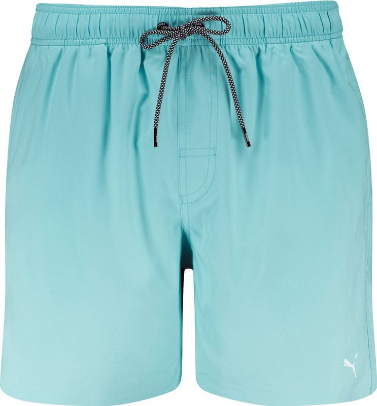 PUMA - Halflange Zwembroek - Blauw - Sneldrogende Stretchstof