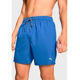 Puma - Swim Mid Shorts - Zwemshort Heren - Blauw - Gerecycled Materiaal