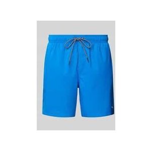 Puma - Swim Mid Shorts - Zwemshort Heren - Blauw - Gerecycled Materiaal