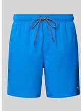 Puma - Swim Mid Shorts - Zwemshort Heren - Blauw - Gerecycled Materiaal