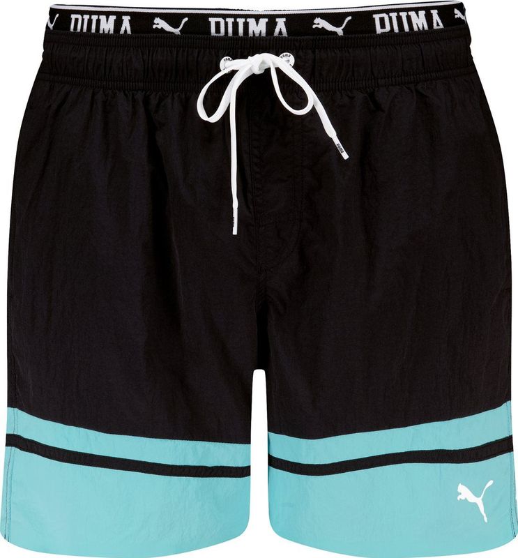 Puma - Colour Block Mid - Zwembroek - Sneldrogend - Heren