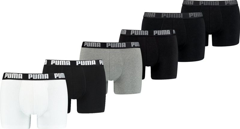 PUMA - Boxershorts - Katoen - Zwart - Multipack