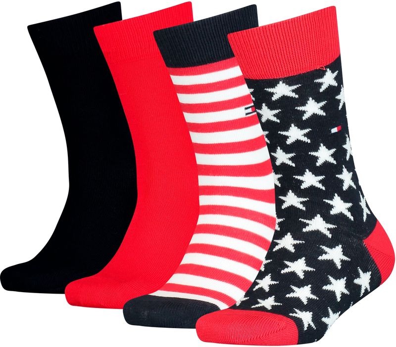 Tommy Hilfiger - Kinder Huissokken - Multi - Slijtvast Katoen