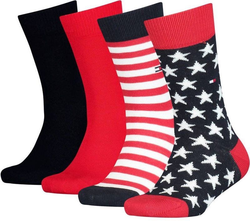 Tommy - ORIGINAL - Enkelsokken - Meerkleurig - Katoen Polyamide Elastaan