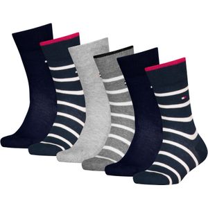 Enkelsokken - Blauw/Grijs - Katoenmix - Normale Pasvorm