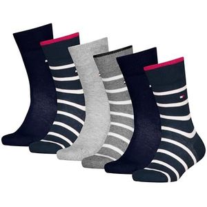 Enkelsokken - Blauw/Grijs - Katoenmix - Normale Pasvorm