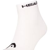 HEAD - Sportsokken - Wit - Katoen - Platte Teennaad