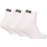PUMA - Enkelsokken - Zwart - Katoen - Set van 3